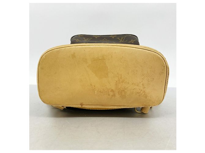 Zaino Louis Vuitton Monogram Montsouris MM Marrone - vista 3