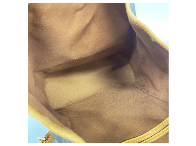 Zaino Louis Vuitton Monogram Montsouris MM Marrone - vista 4