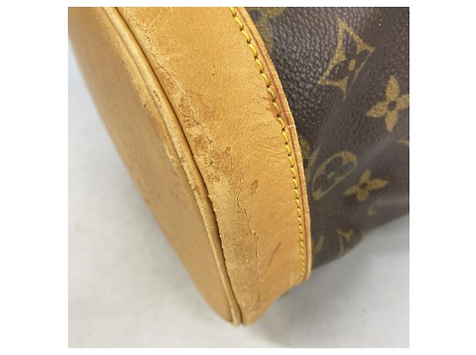 Zaino Louis Vuitton Monogram Montsouris MM Marrone - vista 6