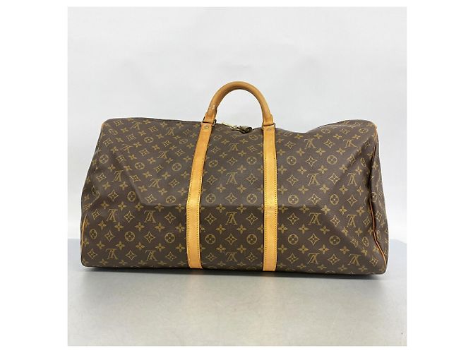 Borsa Boston Louis Vuitton - Keepall Bandoulière 60 Marrone - vista 3