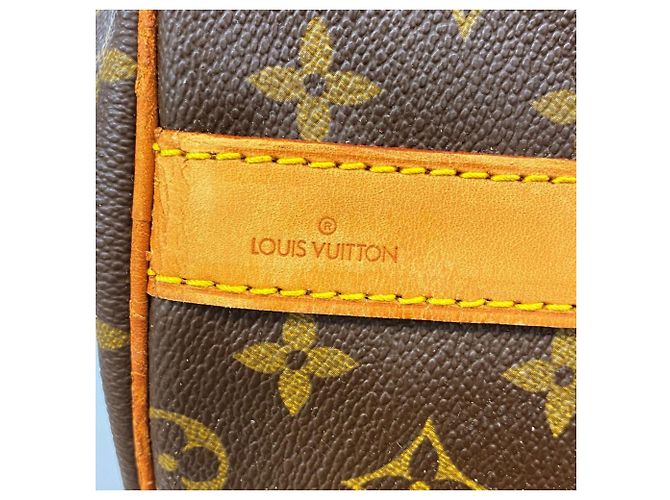 Borsa Boston Louis Vuitton - Keepall Bandoulière 60 Marrone - vista 5