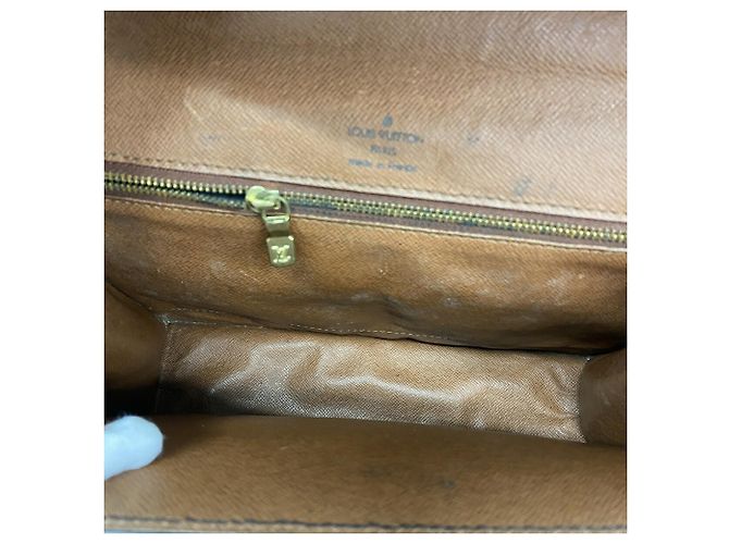 Borsa Louis Vuitton Monogram Monceau 26 Marrone - vista 4