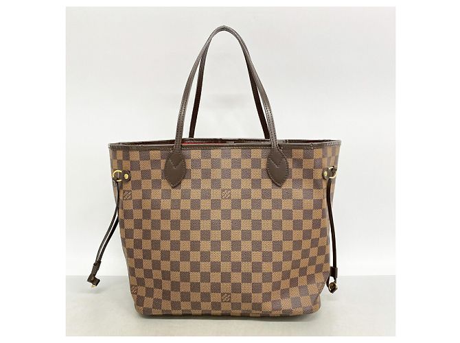Borsa Tote Louis Vuitton Damier Neverfull MM Damier ebene - vista 10