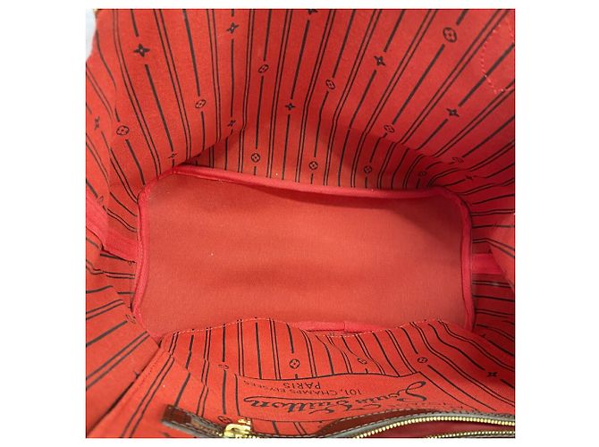 Borsa Tote Louis Vuitton Damier Neverfull MM Damier ebene - vista 4
