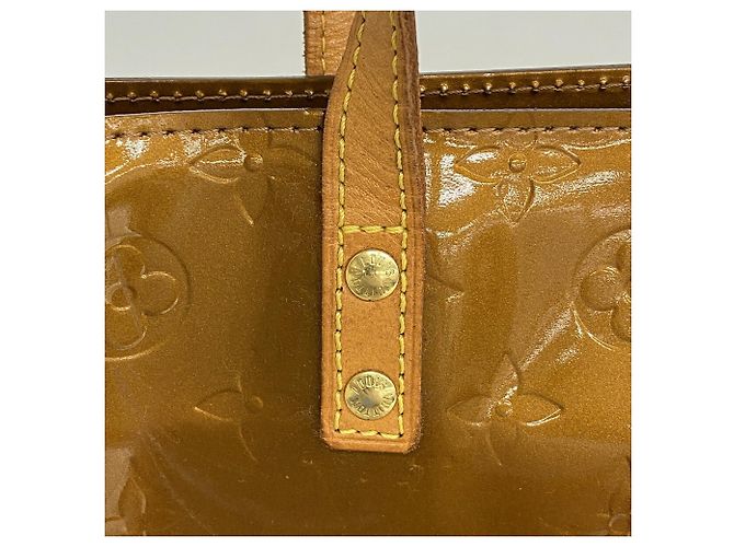 Borsa Tote Louis Vuitton Vernis Lead PM Bronzo - vista 10