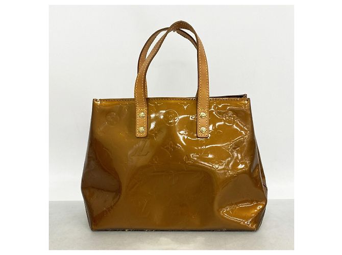 Borsa Tote Louis Vuitton Vernis Lead PM Bronzo - vista 11