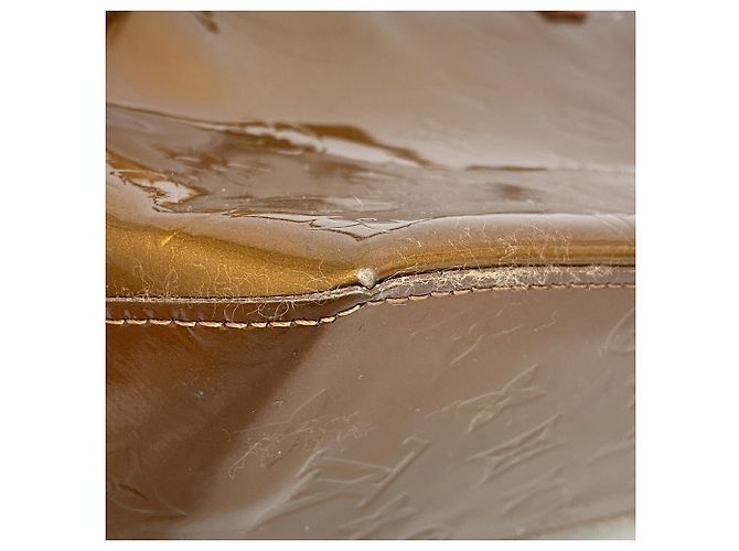 Borsa Tote Louis Vuitton Vernis Lead PM Bronzo - vista 6