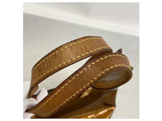 Borsa Tote Louis Vuitton Vernis Lead PM Bronzo - vista 7