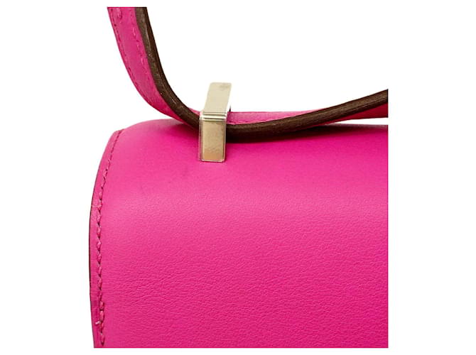 Hermès Borsa a tracolla Hermes Constance Mini Verso Arancione - vista 11
