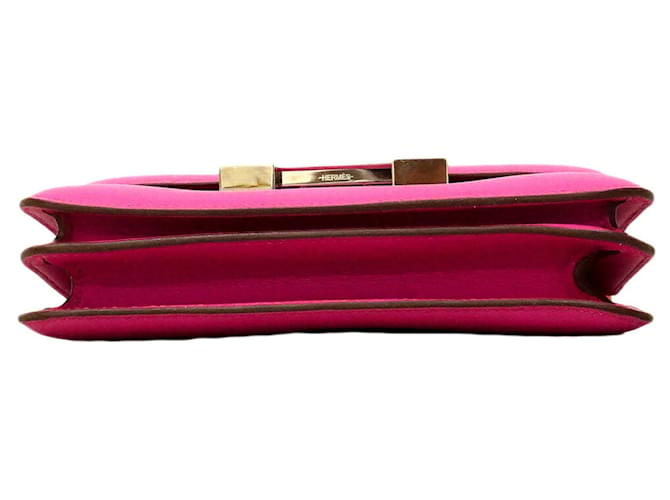 Hermès Borsa a tracolla Hermes Constance Mini Verso Arancione - vista 3