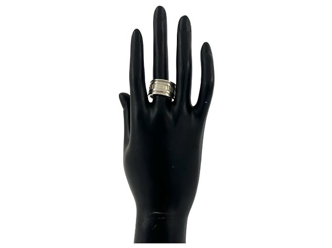 Tiffany & Co Anello Largo Tiffany Vintage Atlas Argento - vista 2