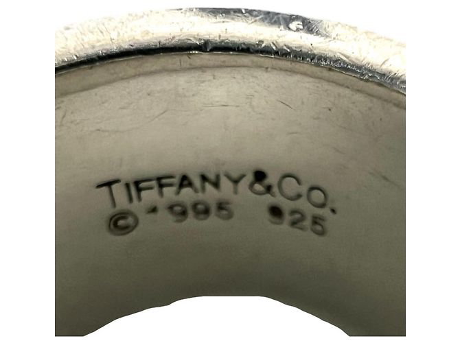 Tiffany & Co Anello Largo Tiffany Vintage Atlas Argento - vista 3