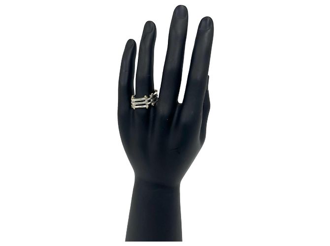 Tiffany & Co Tiffany Vintage Gate Ring Silber Golden - Ansicht 2