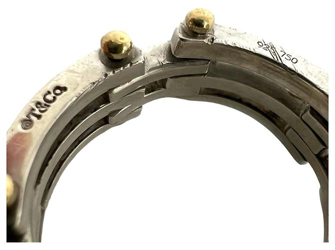 Tiffany & Co Tiffany Vintage Gate Ring Silber Golden - Ansicht 3