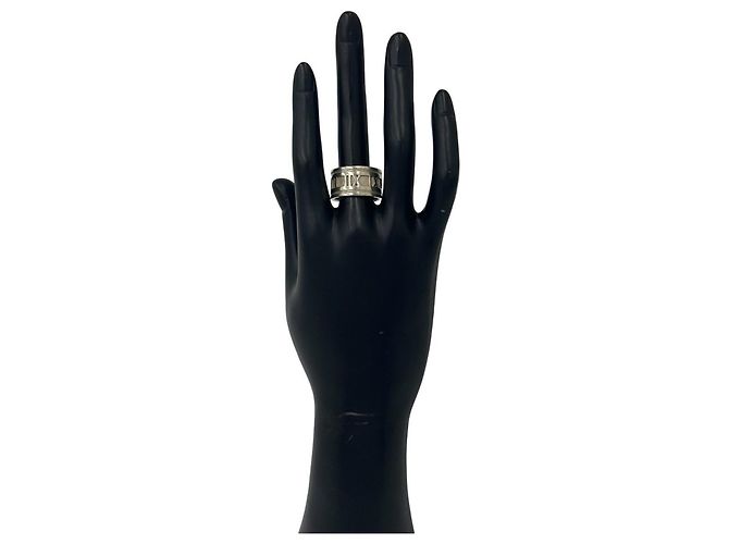 Tiffany & Co Anello Largo Tiffany Vintage Atlas Argento - vista 2