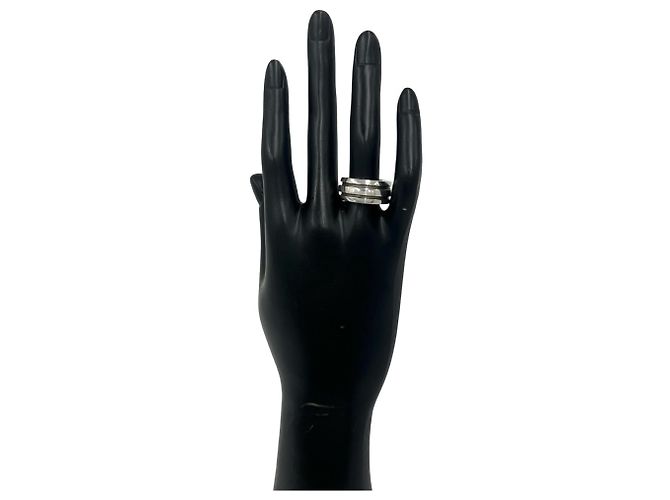 Tiffany & Co Anello Tiffany Vintage Grooved Double Line Argento - vista 2