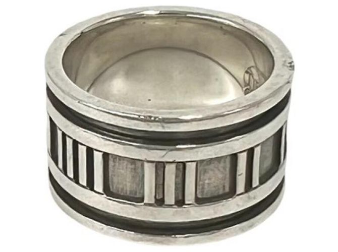Tiffany & Co Anello largo Tiffany Vintage Atlas Argento - vista 4