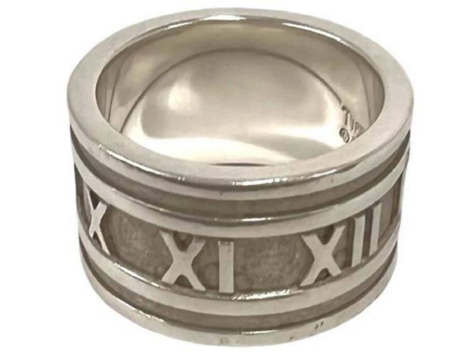 Tiffany & Co Anello largo Tiffany Vintage Atlas Argento - vista 4