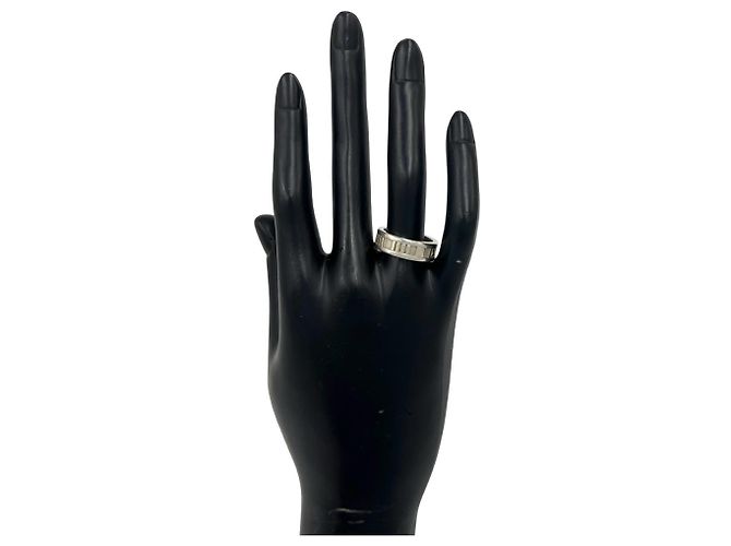 Tiffany & Co Anello Tiffany Vintage Atlas Band Argento - vista 2