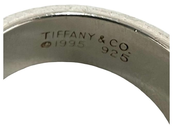 Tiffany & Co Anello Tiffany Vintage Atlas Band Argento - vista 3