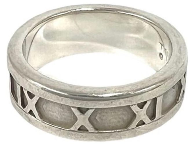 Tiffany & Co Anello Tiffany Vintage Atlas Band Argento - vista 4