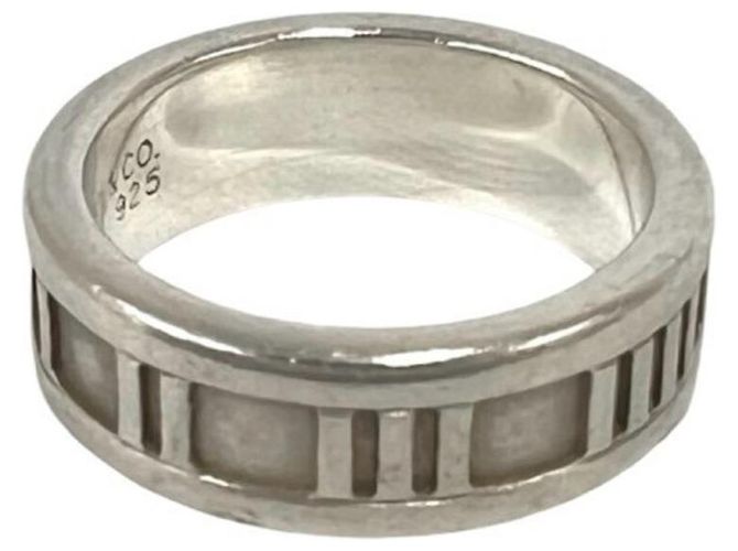 Tiffany & Co Anello Tiffany Vintage Atlas Band Argento - vista 5