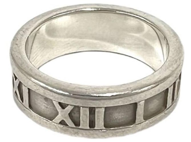 Tiffany & Co Anello Tiffany Vintage Atlas Band Argento - vista 6