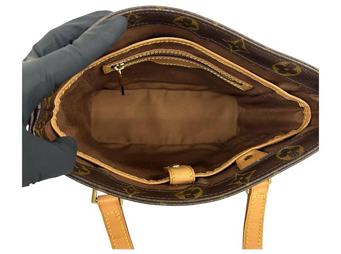 Louis Vuitton Vavin PM Monogram Leder Mini Tote Bag Braun - Ansicht 9