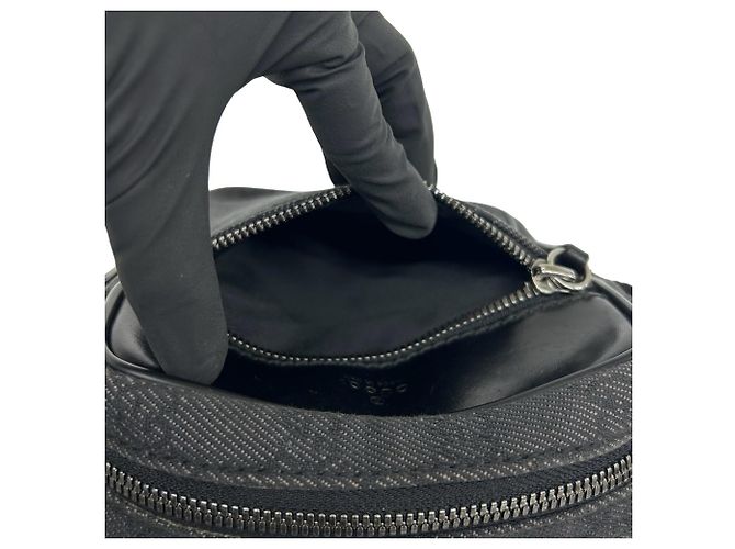 Borsa a tracolla mini Gucci GG Pattern Nero - vista 10