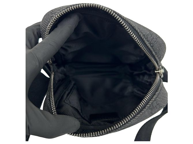 Borsa a tracolla mini Gucci GG Pattern Nero - vista 9