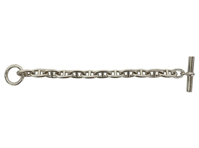 Hermès Bracciale Hermes Chaine d'Ancre GM Argento - vista 5