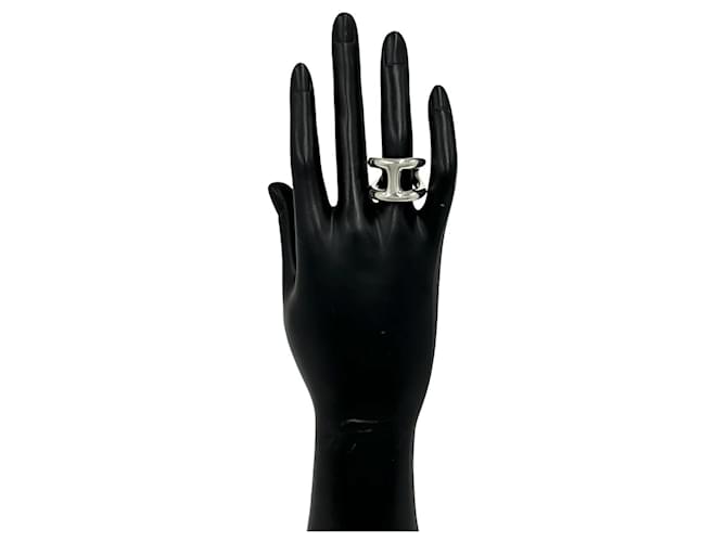 Hermès Osmos GM Ring Silber - Ansicht 2