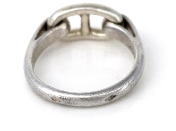 Hermès Hermes Chaine d'Ancre Silver Band Ring Silber - Ansicht 4