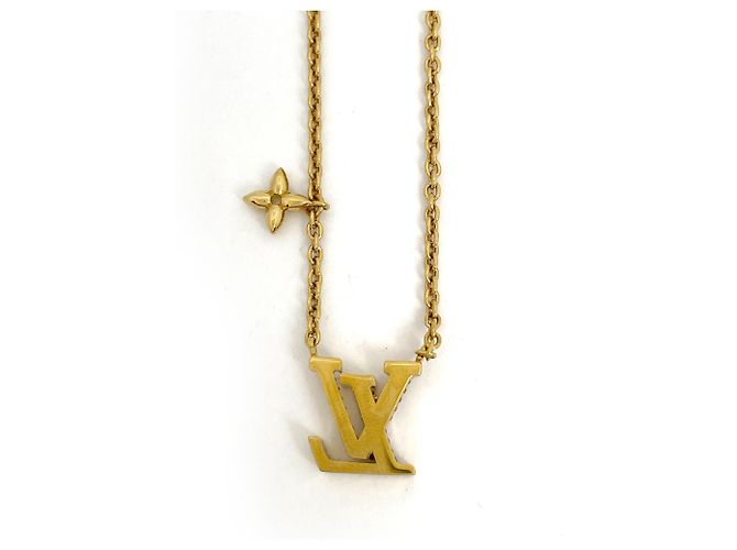 Collana Louis Vuitton LV Iconic GP Rhinestone Gold D'oro - vista 2
