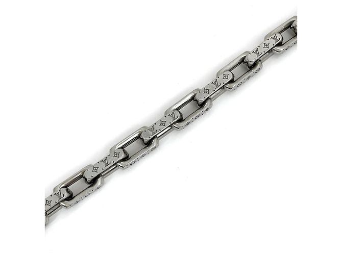 Bracciale a catena Monogram Louis Vuitton Argento - vista 2