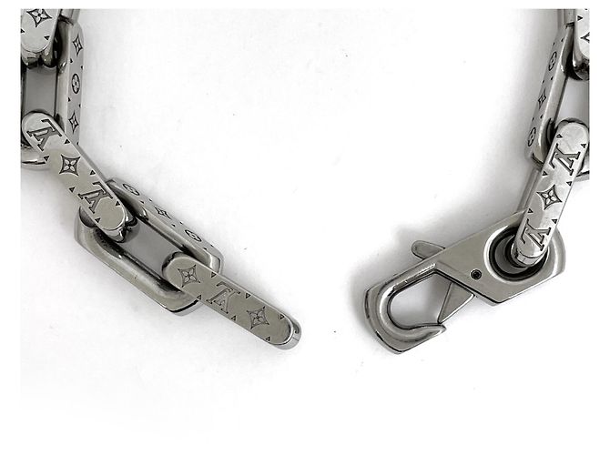 Bracciale a catena Monogram Louis Vuitton Argento - vista 3