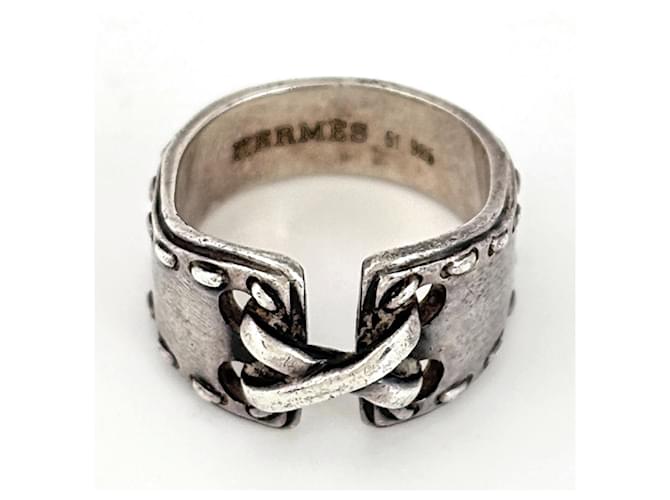 Hermès Hermes Silver 925 Bandring Silber - Ansicht 2