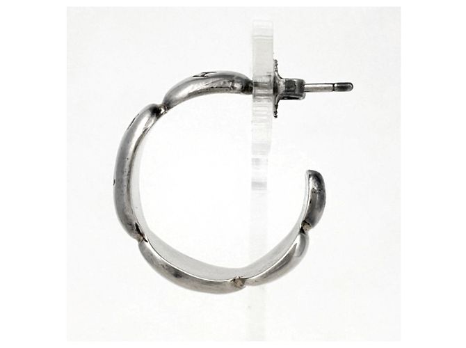 Orecchini a lobo Chanel Silver 925 Argento - vista 2