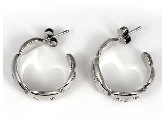 Orecchini a lobo Chanel Silver 925 Argento - vista 4