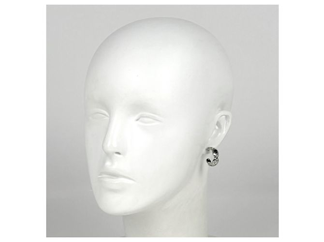 Orecchini a lobo Chanel Silver 925 Argento - vista 6