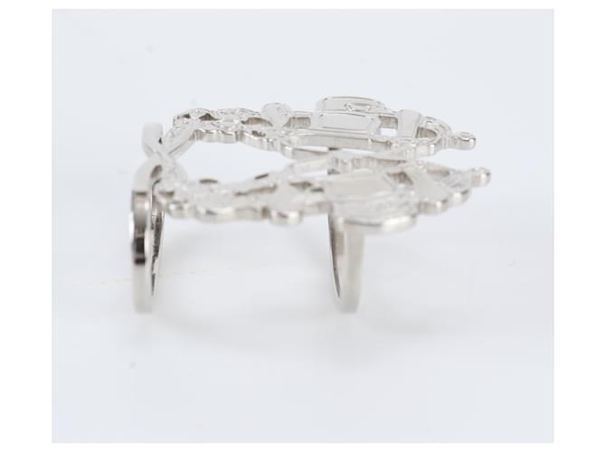 Hermès Hermes Brides de Gala Silver Schalring Silber - Ansicht 4
