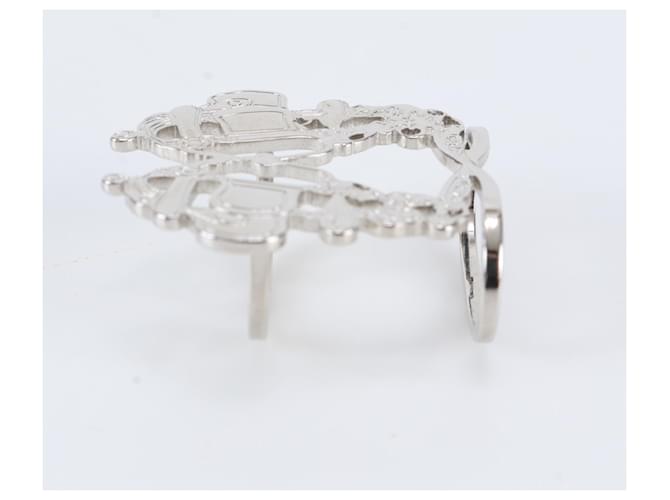 Hermès Hermes Brides de Gala Silver Schalring Silber - Ansicht 5
