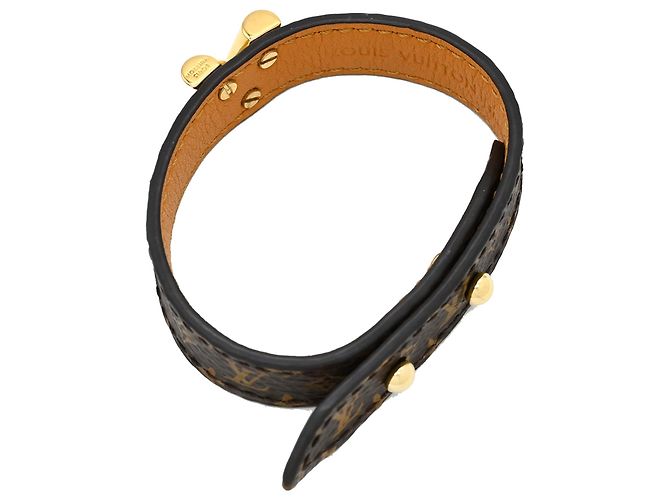 Bracciale Essential V Monogram Marrone Louis Vuitton - vista 2