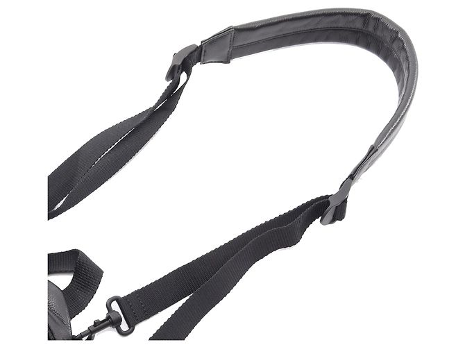 Zaino crossbody oversized mini in pelle nera Balenciaga - vista 5