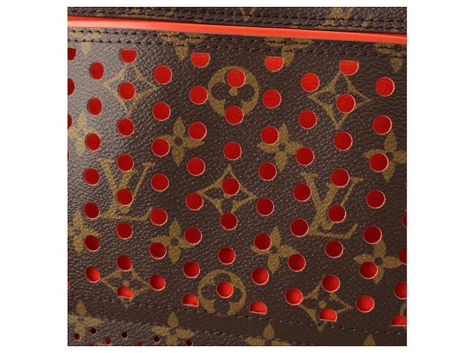 Louis Vuitton Brown Monogram Musette Perforated Castaño - vista 10