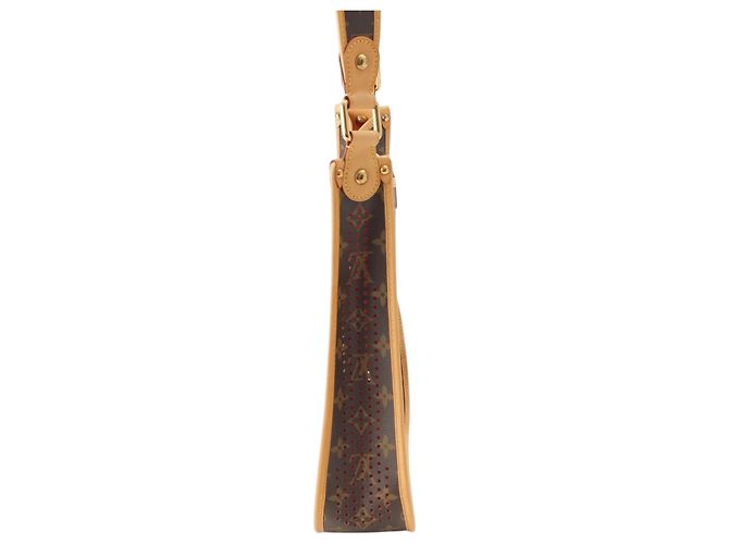 Louis Vuitton Brown Monogram Musette Perforated Castaño - vista 4