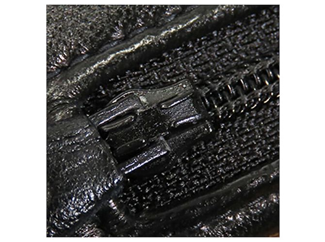 Chanel Black Small Classic Lambskin Double Flap Nero - vista 14
