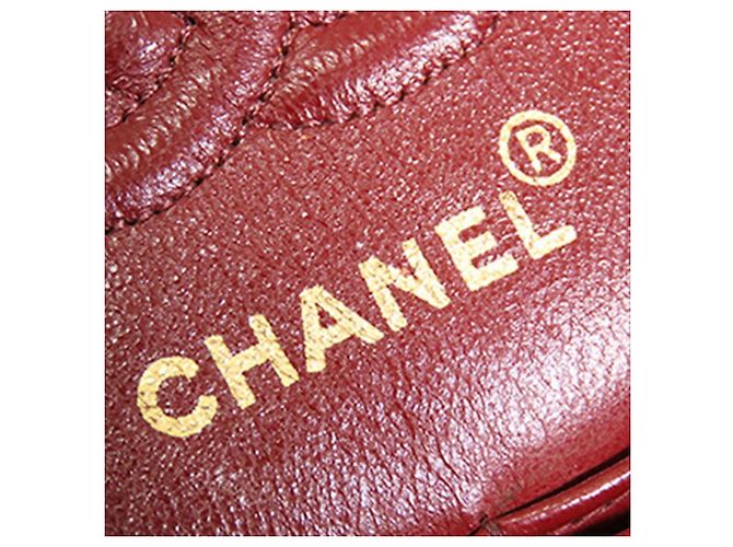 Chanel Black Small Classic Lambskin Double Flap Nero - vista 5