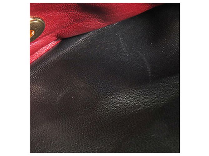 Chanel Black Small Classic Lambskin Double Flap Nero - vista 8