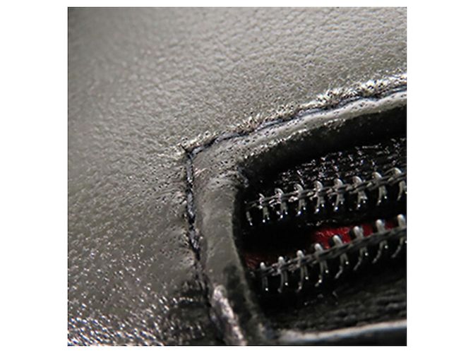 Chanel Black Small Classic Lambskin Double Flap Nero - vista 9